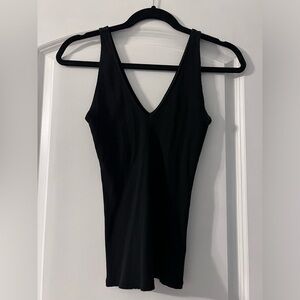Express size XS black v neck tank